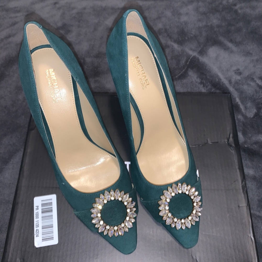 Green heels